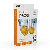 Фотопапiр ColorWay глянцевий  180г/м2 10x15см 100л (PG1801004R)