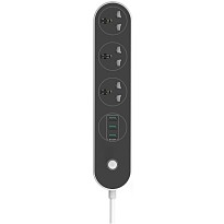 Мережевий фільтр-подовжувач СolorWay 3 розетки/3 USB (CW-CHU33B)