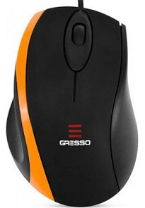 Миша Gresso GM-5388U USB Black/Orange