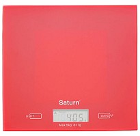 Ваги кухонні Saturn ST-KS7810 Red