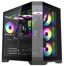 Корпус GameMax HYPE-A Black Без БЖ