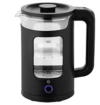 Електрочайник  Ardesto 1.5л, скло+пластик, чорний EKL-T31GB