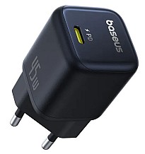 Мережевий зарядний пристрій Baseus PicoGo GaN6 Pro Fast Charger 1C PD3.0 45W Type-C 3A Чорний (P10176800123-00)