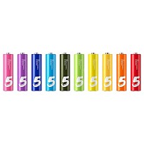 Батарейка ZMI AA bat Alkaline 10шт ZI5 Rainbow
