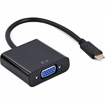 Адаптер-перехідник Cablexpert USB Type-C на VGA (A-CM-VGAF-01)