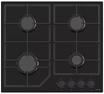 Варильна поверхня Minola MGG 61422 BL Газ на склі