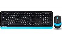 Комплект (клавіатура + миша) A4Tech FG1010 Black/Blue USB