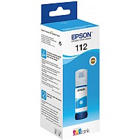 Чорнило EPSON 112 EcoTank Cyan (C13T06C24A)