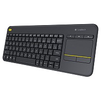 Клавіатура бездротова Logitech K400 Plus Black (920-007145)