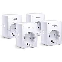 Розумна розетка TP-Link Tapo P100 (4-pack)