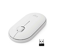 Миша Logitech Pebble M350 White