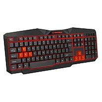 Клавіатура Esperanza EGK201 Red USB LED (EGK201RUA)