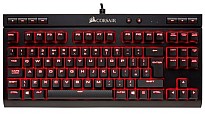 Клавіатура дротова Corsair K63 RGB Cherry MX Red (CH-9115020-RU) USB