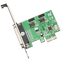 Плата розширення Frime PCI-E x1 to RS232 + LPT WCH382L(ECF-PCIEto1S1PWCH382.LP)