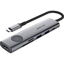 Концентратор FrimeCom USB-C Boyye 7-в-1 (UC-721)