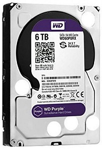 Жорсткий диск Western Digital Purple 6TB 64MB 5400rpm WD60PURX 3.5 SATA III