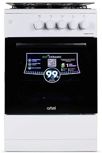 Плита газова Artel APETITO 50 10-G WHITE