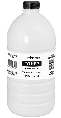 Тонер Patron Sharp AR-160 610 г Black (PN-SHAR160-610)