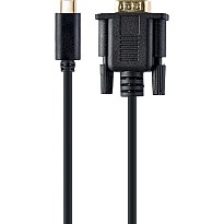 Адаптер-перехідник Cablexpert USB Type-C на VGA (A-CM-VGAM-01)