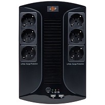 ДБЖ LogicPower 650VA-6PS (LP4324)