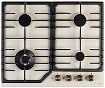 Варильна поверхня газова Perfelli RETRO MW69C BEIGE