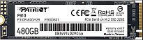 SSD диск Patriot P310 480GB M.2 2280 NVMe PCIe 3.0 x4 3D NAND TLC (P310P480GM28)