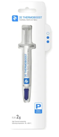 Термопаста  2Е THERMOBOOST PROFI TB8-2, (8.3 W/m-K), 2 гр, сіра 