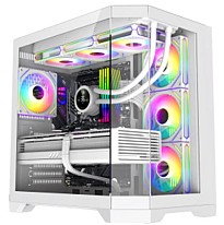Корпус GameMax HYPE-A White Без БЖ