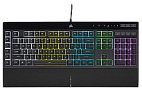 Клавіатура дротова Corsair K55 RGB Pro Black (CH-9226765-RU) USB