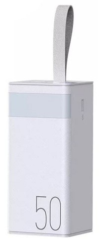 УМБ Remax Chinen Series 50000 mAh 20W+22.5W Fast Charging Power Bank with LED Light White (RPP-321 White)