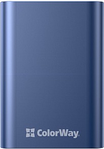 УМБ (Power Bank) ColorWay 20000mAh Full power (USB QC3.0 + USB-C PD 22.5W) Blue