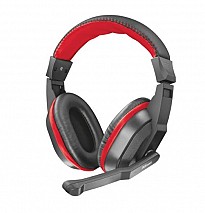Навушники Trust Ziva gaming headset Black-Red (21953)