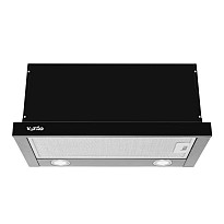 Витяжка телескопічна Ventolux Garda 60 BK (1100) LED