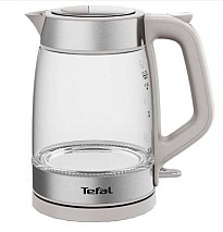 Електрочайник Tefal Glass Kettle 1.7л, скло, з підсвіткою KI605B30