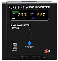 ДБЖ LogicPower LPY-PSW-2500VA+ (1800Вт) 10A/20A з правильною синусоїдою 24V