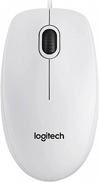 Миша Logitech B100 (910-003360) White USB