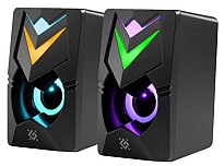 Акустична система Defender J4 6W LED USB Black