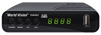 Цифровий ефірний ресивер World Vision T644D2 Fm