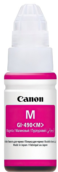 Чорнило Canon GI-490 PIXMA G1400/G2400/G3400 Magenta 70ml (0665C001)