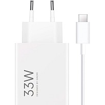Зарядний пристрій Xiaomi 33W White Type-C Cable (BHR9956EU)