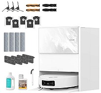 Робот-пилосос Dreame Aqua 10 Ultra Track Complete White (RLR81CE-1-WH) з вологим прибиранням