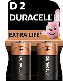 Батарейки Duracell D (LR20) MN1300, 2 шт