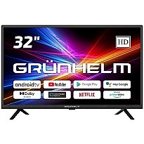 Телевізор Grunhelm 32H300-GA11 (32'', Android TV, HD, T2) 