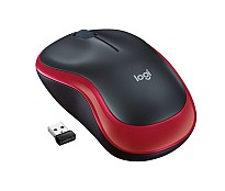 Миша Logitech M185 (910-002240) Red USB