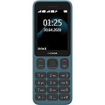 Мобільний телефон Nokia 125 Dual Sim Blue (16GMNL01A01)