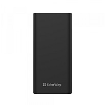 УМБ (Power Bank) ColorWay 30000mAh Lamp, Black