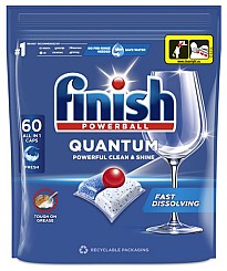 Капсули для посудомийних машин FINISH Quantum All in 1 60 шт(5908252004881/15908252004888/4002448144595)