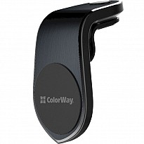 Автотримач для телефону ColorWay Metallic Air Vent-1 Black