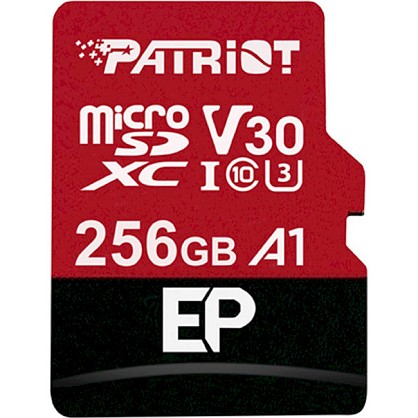 Карта пам'яті Patriot microSDXC(U3) 256Gb+Ad (PEF256GEP31MCX)