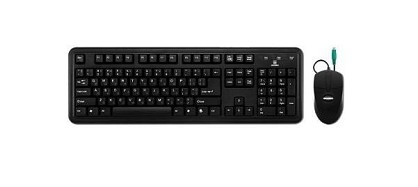 Комплект (клавіатура + миша) Gresso GMK2332 PS/2 Black